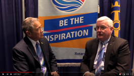 Rotary International Vice President John Matthews